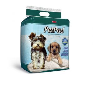 Alfombrillas absorbentes para perros PetPad 60×90 cm PADOVAN — pack 10 unidades