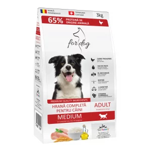 Comida para perros Adult Medium con pollo FOR DOG 3 kg