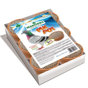 Grit mineral para pájaros en tarrina PIK POT 5 + 1 MANITOBA