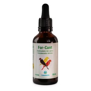 FOR CANT Estimulador del Canto para Canarios y Aves Ornamentales 50 ml