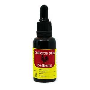 Galleros Plus B + Hierro para Aves – Vitaminas Grupo B y Hierro