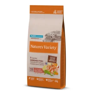 Pienso Sin Cereales para Cachorros Medianos Nature’s Variety No Grain Salmón 10 kg
