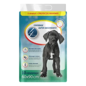 Empapadores Absorbentes para Perros 60 x 90 cm 10 Unidades 4DOG