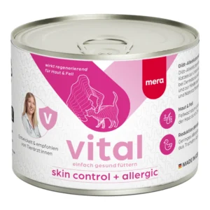 Comida Húmeda Dietética para Gatos Mera Vital Skin Control 200 g