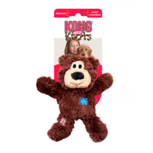 Juguete de Peluche Resistente para Perros Medianos KONG Knots Bear M