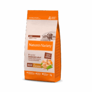 Pienso con Cereales Saludables para Perros Adultos Mini Nature’s Variety Healthy Grains Pollo 3 kg