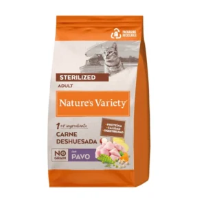 Pienso Sin Cereales para Gatos Esterilizados Nature’s Variety No Grain Pavo 7 kg