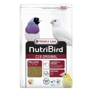 NutriBird C19 Original Pienso de Cría para Canarios y Exóticos 3 Kg