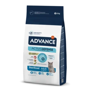 Pienso para Gatos Esterilizados con Salmón Advance Sterilized Salmon 1,5 kg