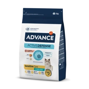 Pienso para Gatos Esterilizados con Salmón Advance Sterilized Salmon 3 kg