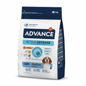 Pienso Light para Perros Medianos Advance Medium Light 3 kg
