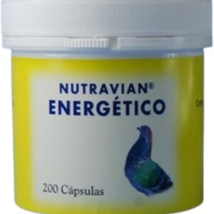 Nutravian Energético para Palomas – Recuperador Energético – 200 Cápsulas