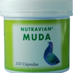 Nutravian Muda para Palomas – Vitaminas y Aminoácidos para la Pelecha – 200 Cápsulas