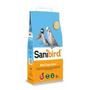 Comida para pájaros Arena higiénica fondo de jaula 5 L SANIBIRD ZIRCUS