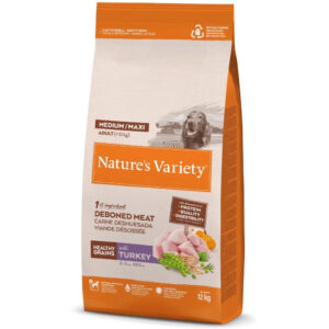 Pienso Natural para Perros Medianos y Grandes Nature’s Variety Healthy Grains Pavo 3 kg