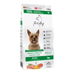 4 DOG Pienso para Perros Adultos de Raza Pequeña con Pollo – 10 kg