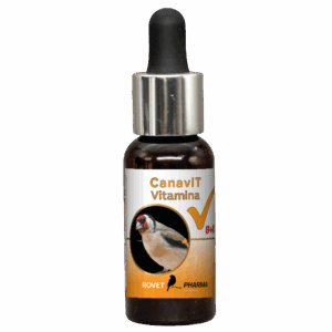 Canavit B+K 30 ml – Aminoácidos para Pájaros en Muda y Mantenimiento