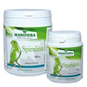 Espirulina Manitoba 400 g – Suplemento Proteico Natural para Pájaros